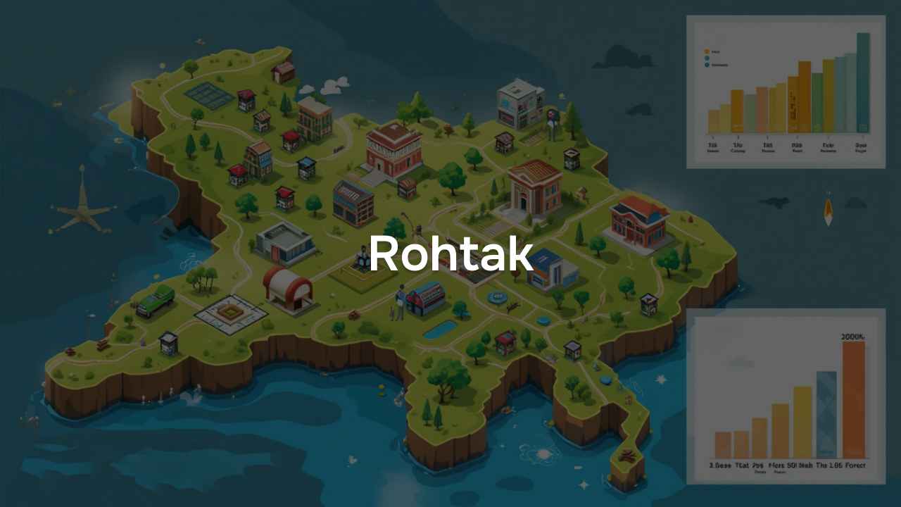 Village Amenities for Rohtak District of Haryana, 2011